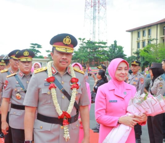 Kapolda Lampung Gelar Farewall Keberangkatan Wakapolda