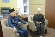 Drs.Kusuma Riyadi Audiensi dengan Metro TV Terkait Realisasi Program Pembangunan Bupati Lamteng