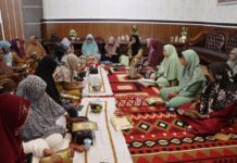 Ketua TP PKK Kabupaten Lampung Tengah Gelar Pengajian Rutin di Hari Jum’at