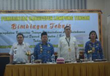 Asisten Administrasi Umum Eko Dian Susanto Membuka Secara Resmi Bimbingan Teknis Peningkatan Kapasitas Tenaga Perpustakaan dan Pustakawan