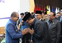 Wakil Bupati Ardito Wijaya Hadiri Sertijab Pj. Gubernur Lampung dan Sertijab Pj. Ketua TP PKK Provinsi Lampung