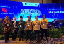 Pj. Sekretaris Daerah didampingi Kepala Dinas Kominfotik Lamteng Hadiri Acara Pembukaan Forum Smart City 2024