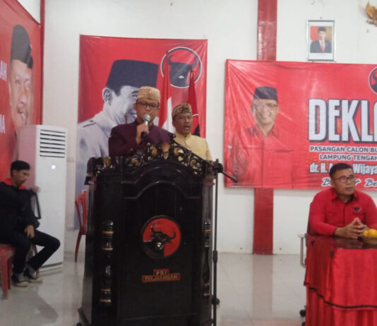 Ardito – Koheri Daftarkan Diri Sebagai Cabup dan Cawabup Lampung Tengah 2024