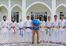 SMA Negeri 1 Gunung Sugih Bangga Raih Prestasi Karate 4 medali Emas dan 6 Medali Perak