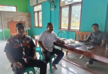 Jalin Silaturahmi LSM Barak Indonesia Lampung Kunjungi kampung Suka Jaya