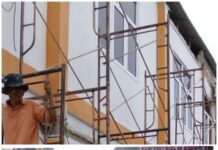 Gedung Puskesmas Kalirejo Yang Ambruk Siap di Perbaiki Rekanan dan Konsultan