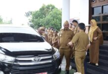 Pemkab Lampung Tengah Gelar Apel Kendaraan Tahun 2025