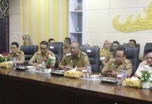 Wabup Lamteng I Komang Koheri Ikuti Raker dan RDP Dengan Komisi II DPR RI
