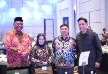 Plt. Bupati Lampung Tengah I Komang Koheri Hadiri Malam Penganugerahan Jaga Desa Award 2026